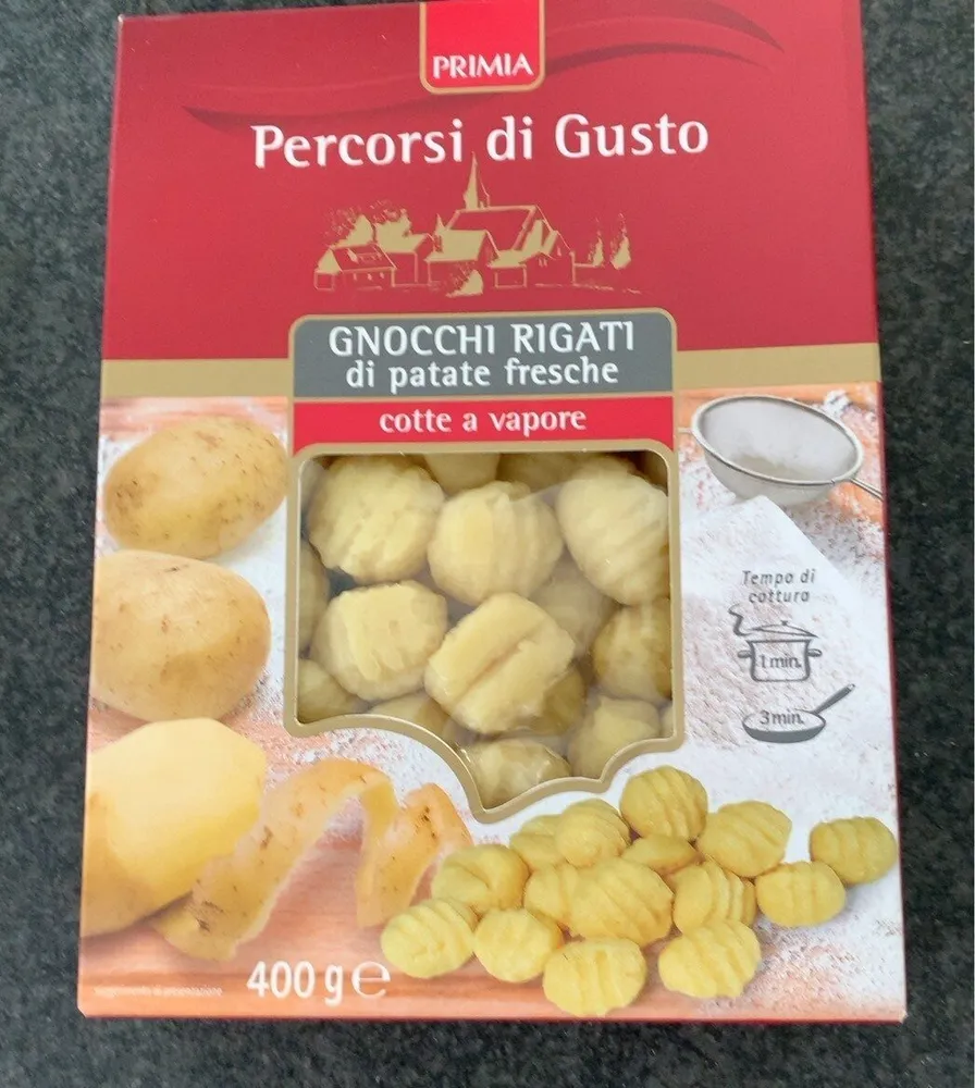 Gnocchi rigati di patate fresche
