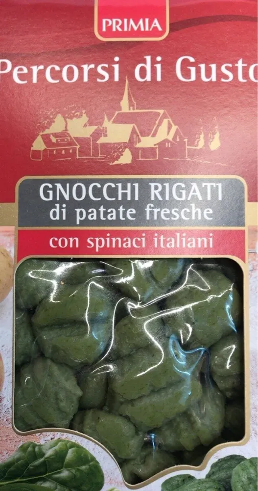 Gnocchi rigati spinaci