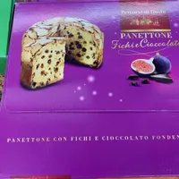 Panettone fichi e cioccolato