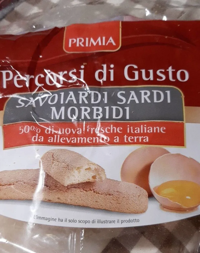 Savoiardi sardi morbidi