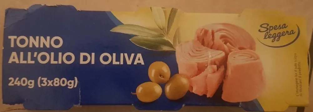 Tonno all'olio di oliva