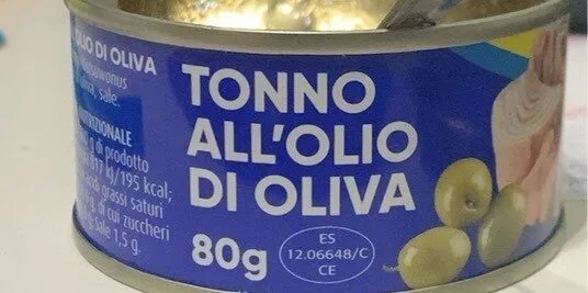 Tonno all’olio d’Oliva