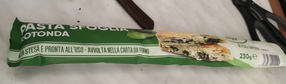 Pasta sfoglia rotonda