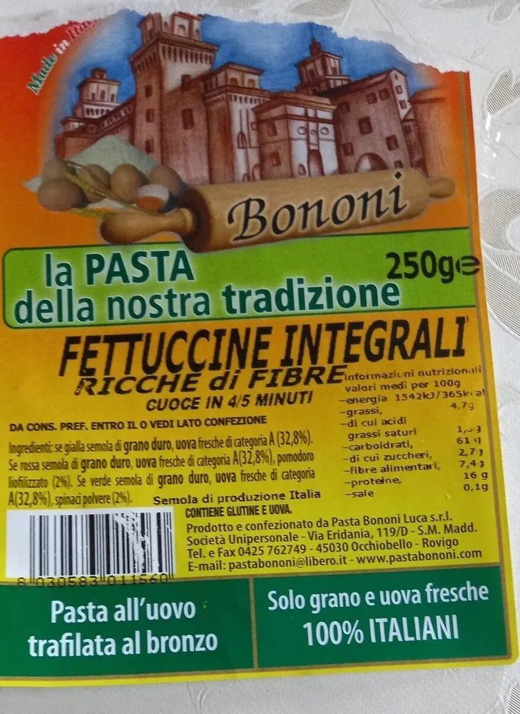 Fettuccine integrali
