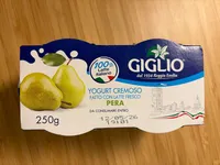 Yogurt cremoso pera