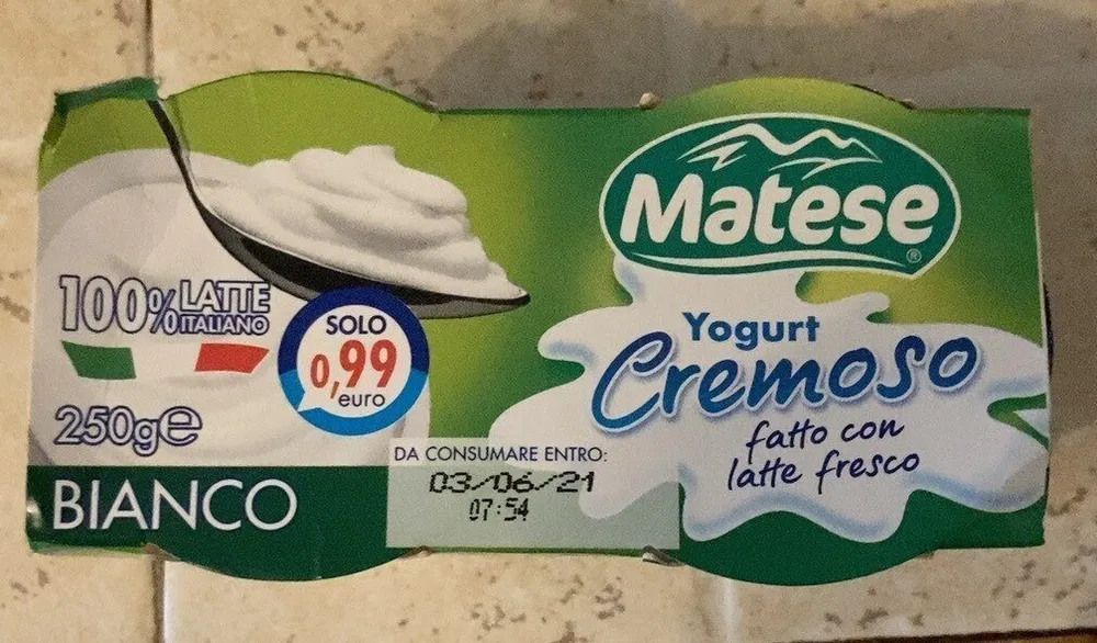 Yogurt cremoso