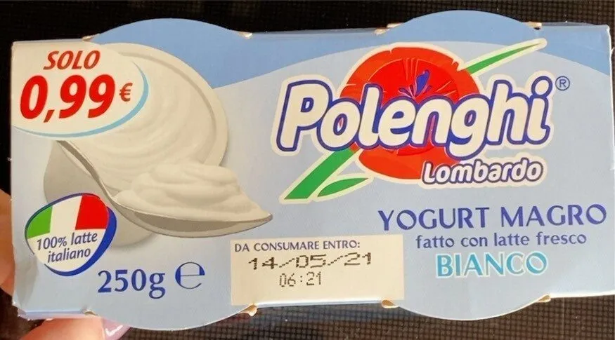 Yogurt magro bianco