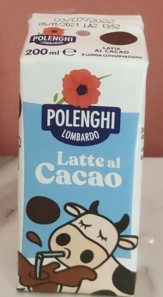 Latte al cacao