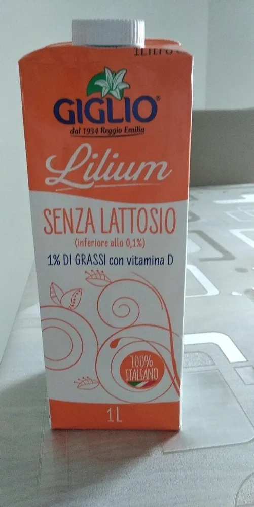 Latte Giglio Lilium senza lattosio