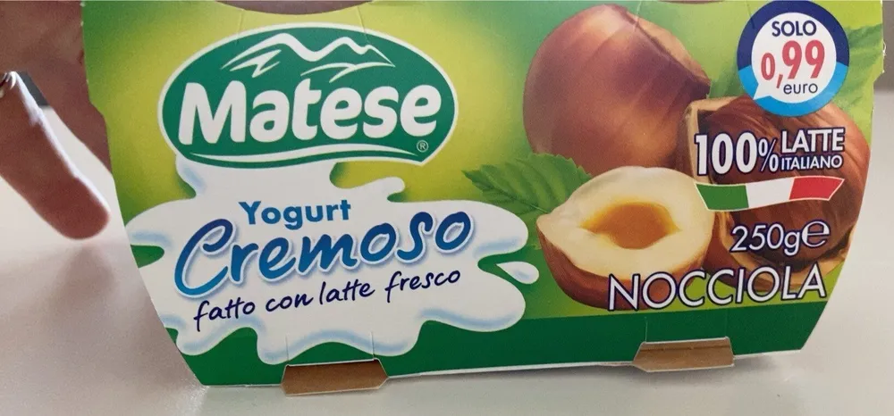 Yogurt cremoso nocciola