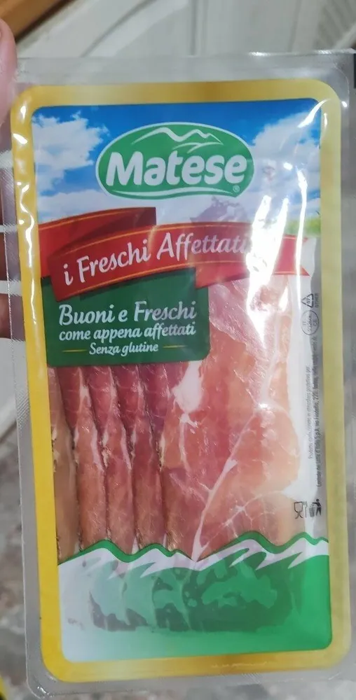 Speck affettati