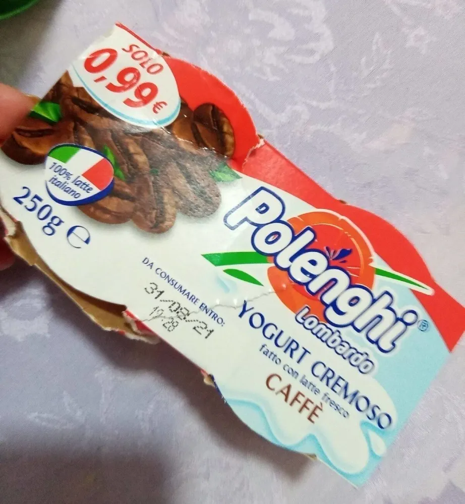 Yogurt al caffè