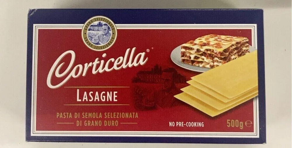 Pâtes lasagne
