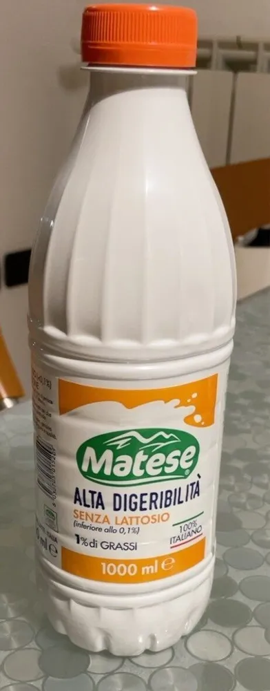 Matese alta digeribilità senza lattosio