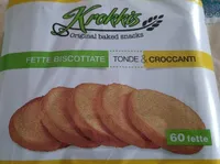 Fette biscottate tonde e croccanti