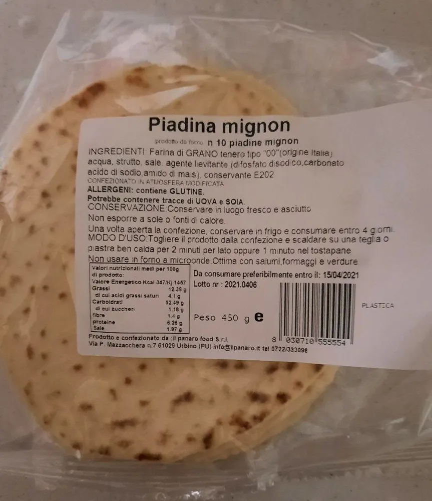 Piadina mignon