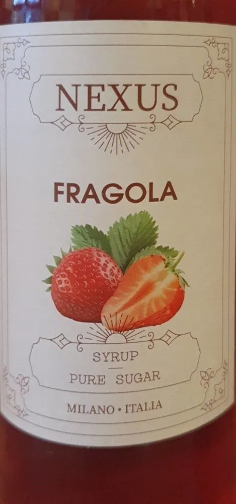 Fragola Sirop de fraises