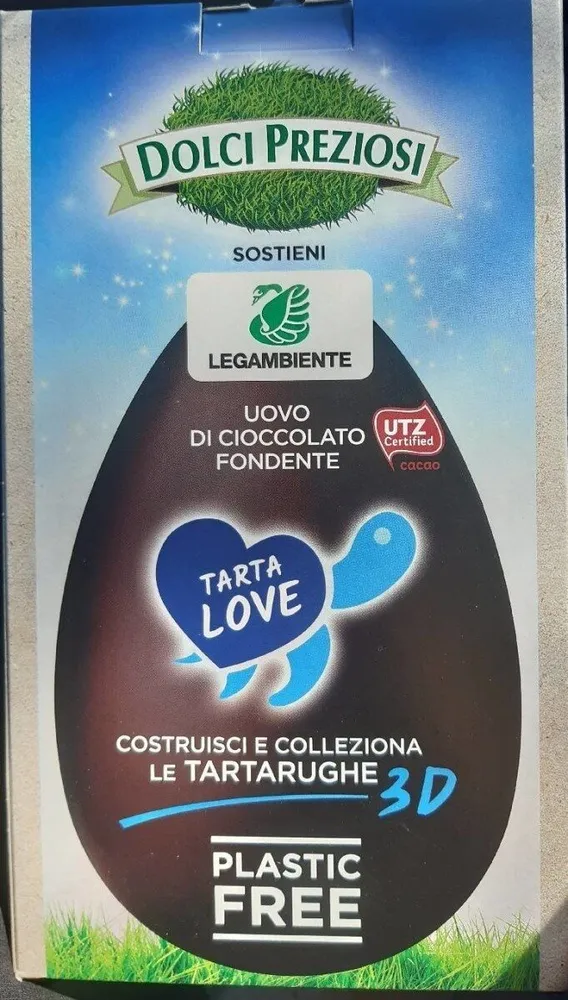 Uovo di cioccolato fondente