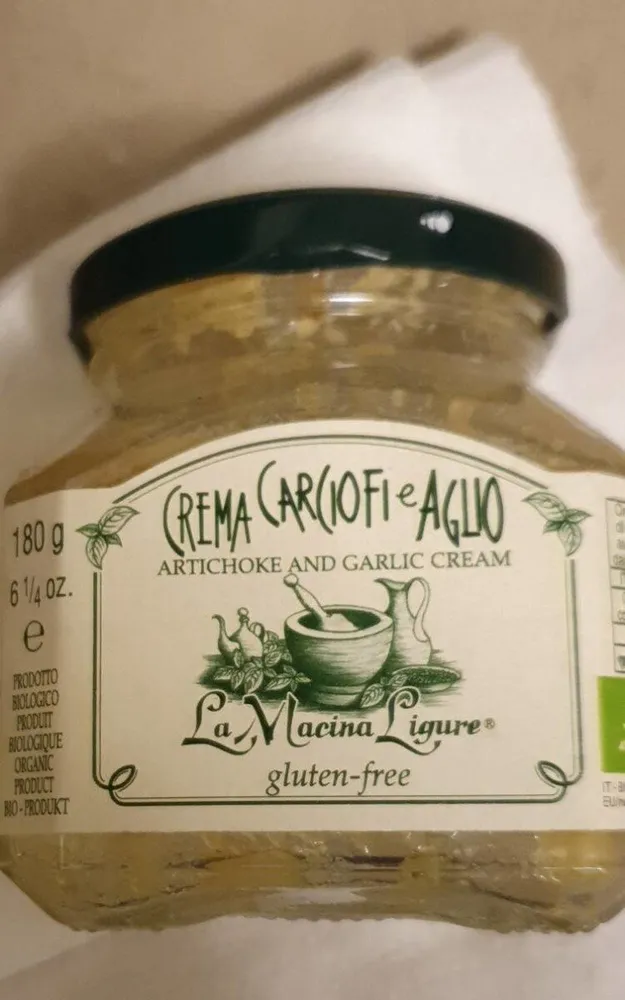Crema carciofi e aglio
