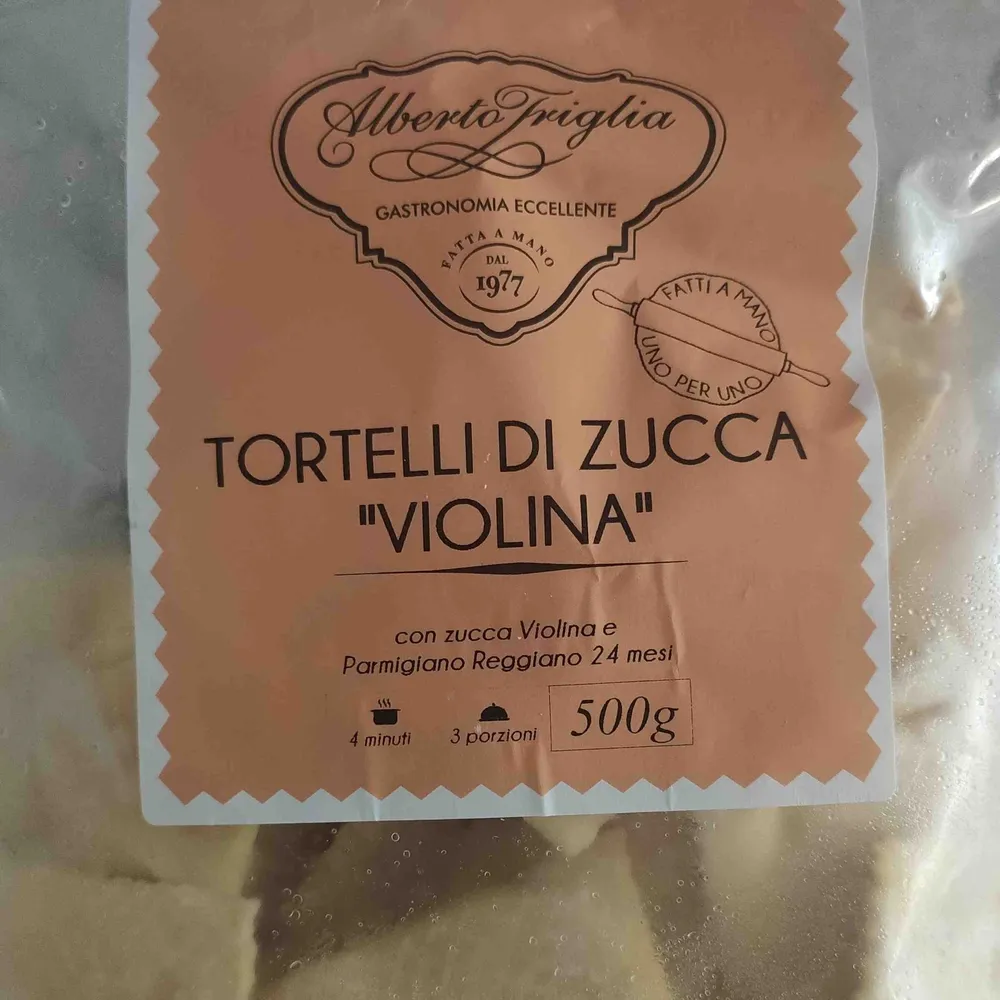Tortelli di zucca Violina