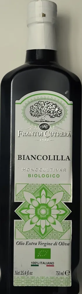 Olio extra vergine di oliva Biancolilla