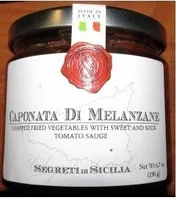 Eggplant Caponata (jar) - Caponata Di Melanzane