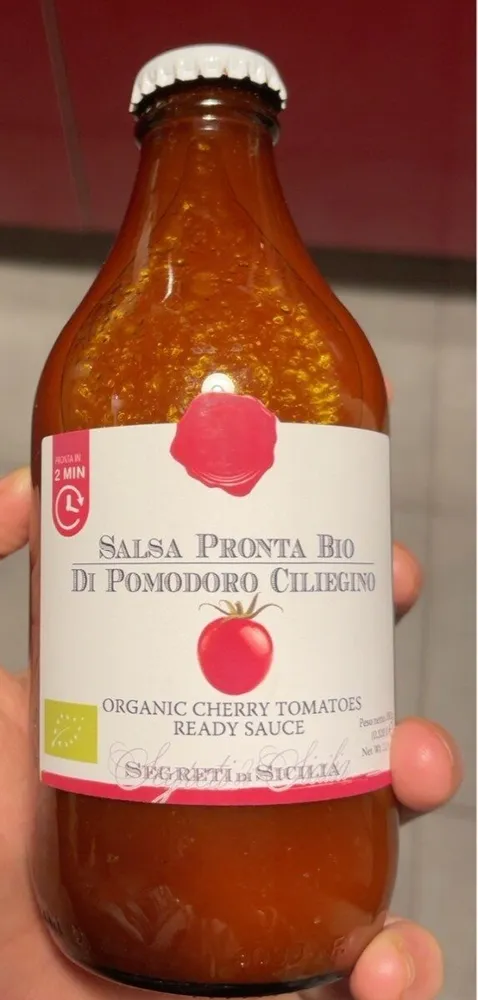 Cherry Tomato Sauce (Jar) -salsa Pronta Di Pomodoro Ciliegino
