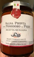 Salsa pronta con pomodoro a pezzi