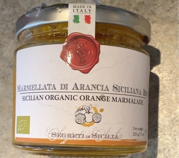 Marmellata di arancia siciliana bio