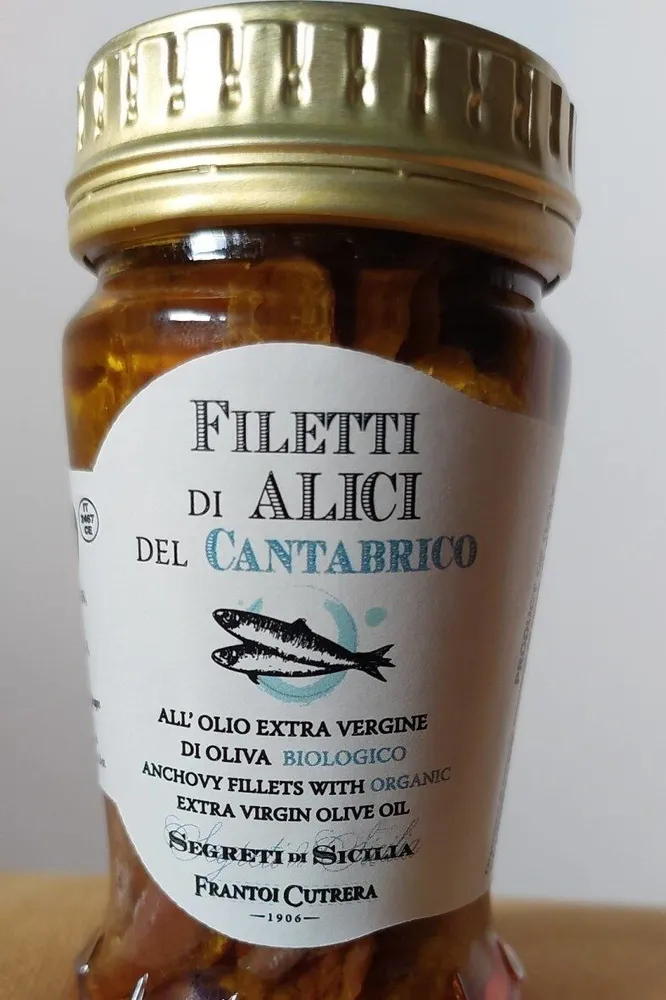 Filetti di alici del Cantabrico