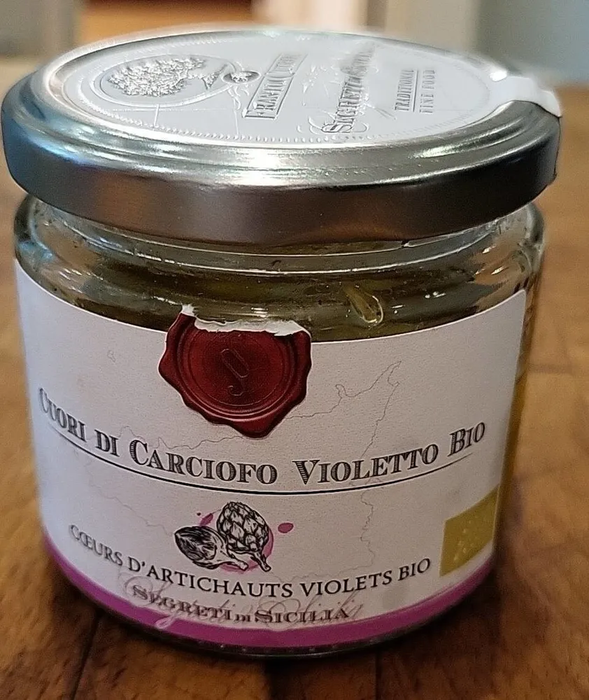 Cœurs d'artichauts violets BIO