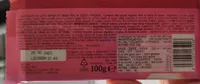 Cioccolato al latte con ripieno di crema al gusto fragola
