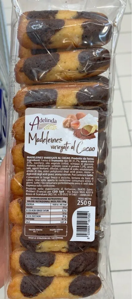 Madeleines variegate