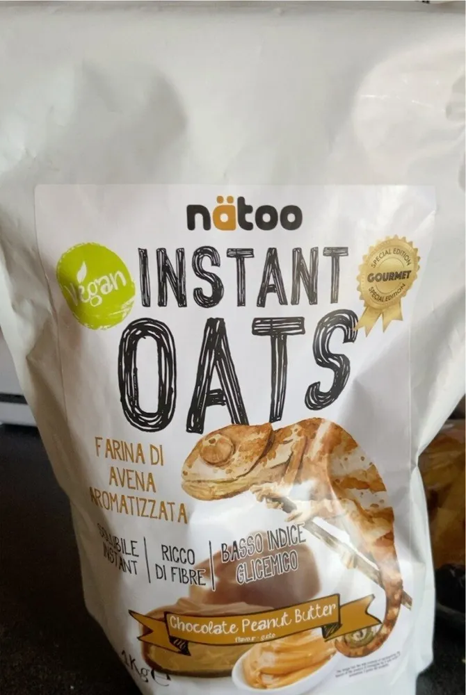 Instant oats chocolate & peanut butter
