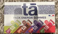 Pack énergie gommes