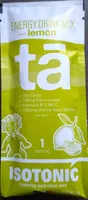Energy drink mix lemon
