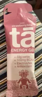 Energy gel strawberry lime