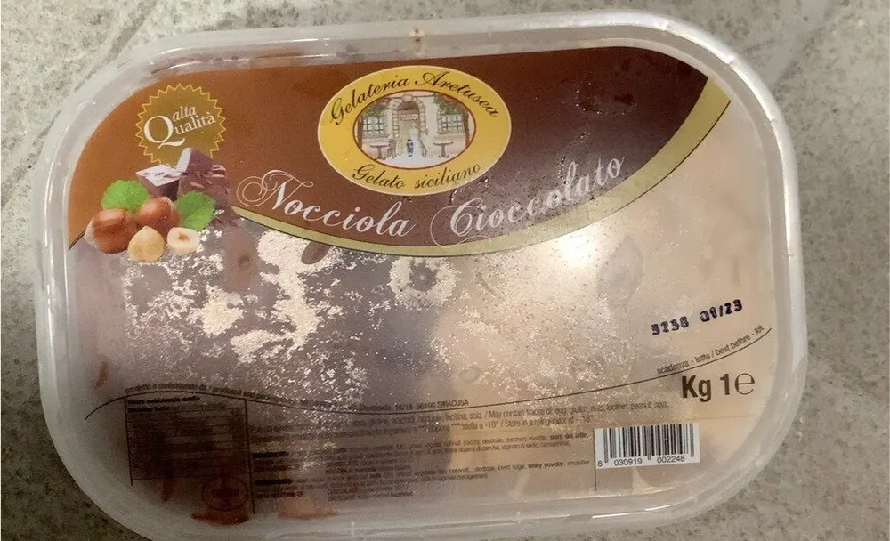 Gekato nocciola e cioccolato