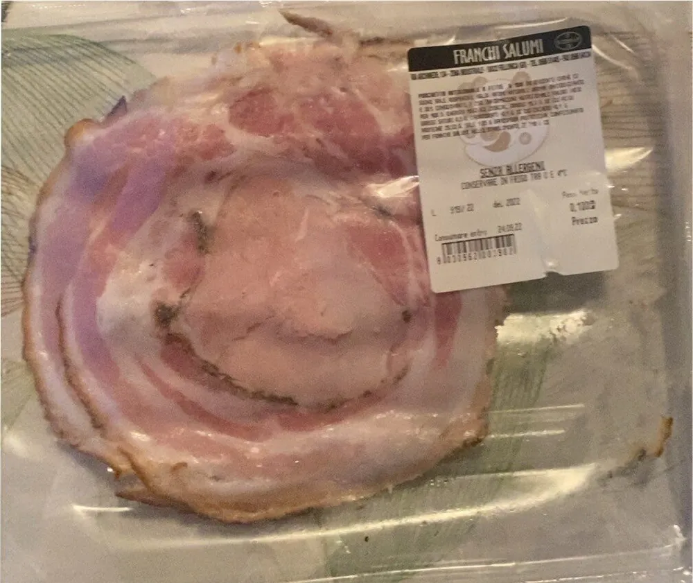 Porchetta artigianale a fette