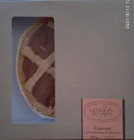 Crostata con confettura di albicocca