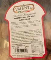 Mostaccioli con miele e roccoco
