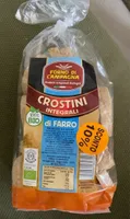 Crostini integrali di farro