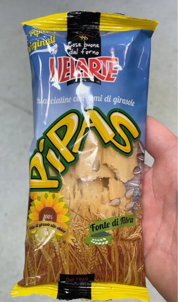 Schiacciatine con semi di girasole