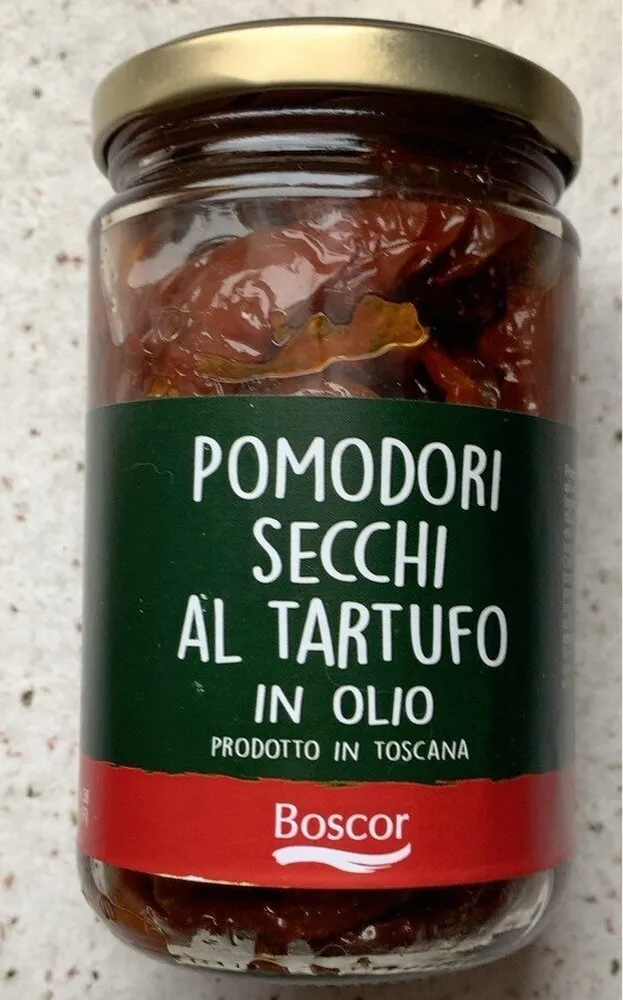 Pomodori secchi al tartufo il olio
