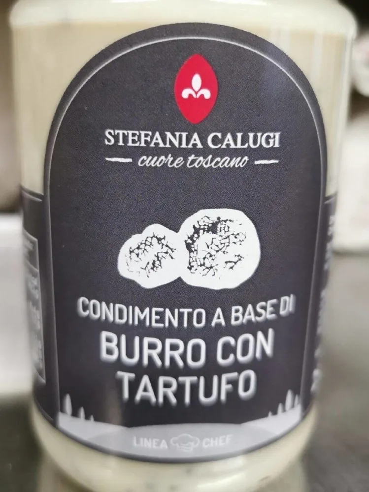 Condimento a base di burro con tartufo