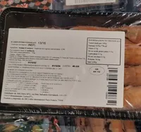 Scampi interi congelati