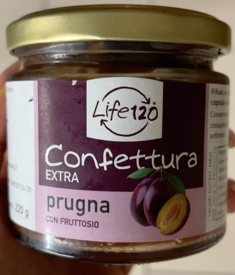 Confettura extra prugna con fruttosio