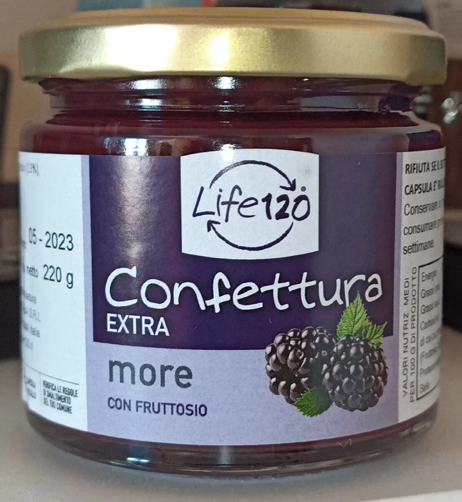 Confettura extra more con fruttosio