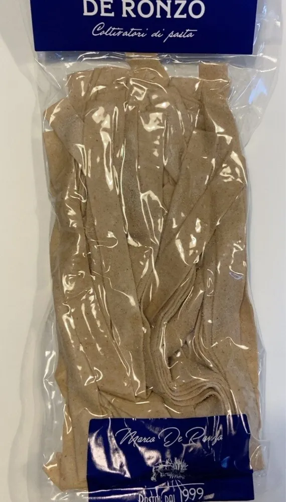 Papprdelle al grano arso
