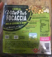Cereal vita plus focaccia